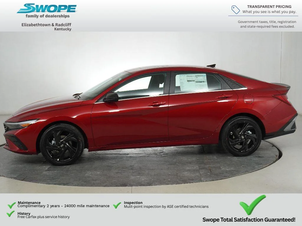 New 2026 Ultimate Red Hyundai SEL Sport Premium image 6