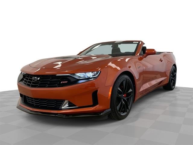 Vivid Orange Metallic 2023 Chevrolet Camaro LT1 Convertible RWD Convertible Rear-Wheel Drive 6-Speed Manual