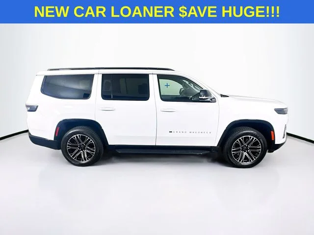 New 2026 Bright White Clear-Coat Exterior Paint Jeep Grand Wagoneer image 8