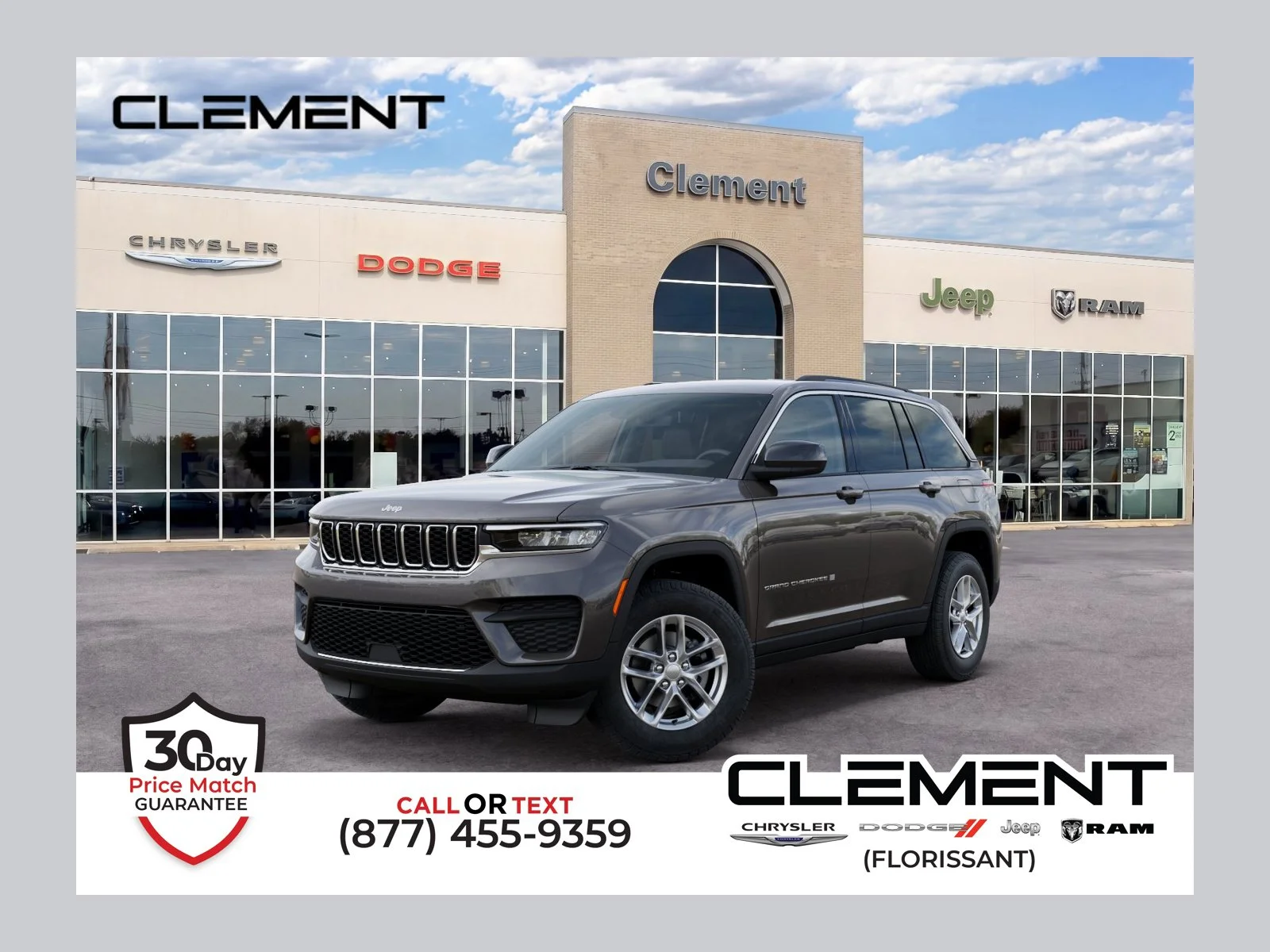New 2026 Baltic Gray Metallic Clear-Coat Exterior Paint Jeep Laredo X image 1