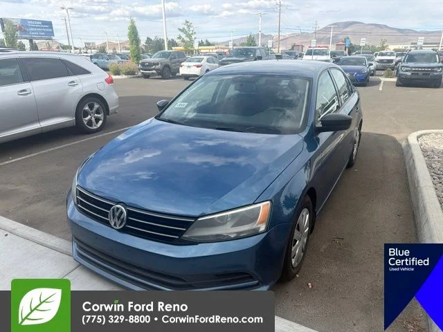 Used 2015 Blue Metallic Volkswagen 2.0L S image 3