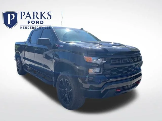 Used 2025 Black Chevrolet Custom Trail Boss image 1