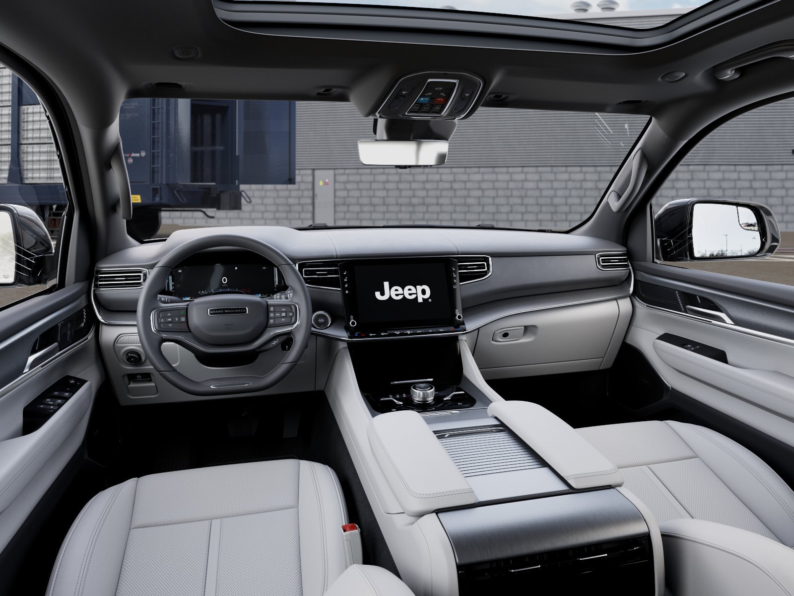 New 2026 Bright White Clear-Coat Exterior Paint Jeep Limited Reserve image 8