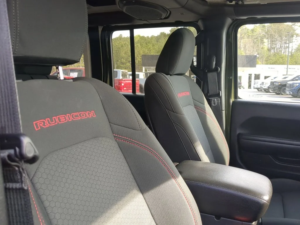 Used 2021 Sarge Green Clearcoat Jeep Unlimited Rubicon image 27