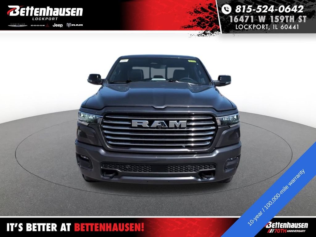 New 2026 Granite Crystal Metallic Clear-Coat Exterior Paint RAM Laramie image 14
