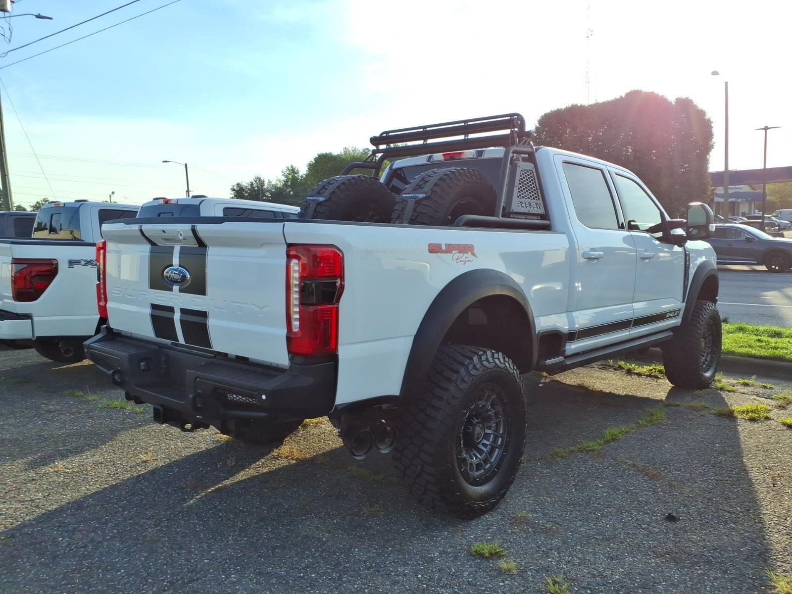 Used 2024 Star White Metallic Tri-Coat Ford LARIAT image 6
