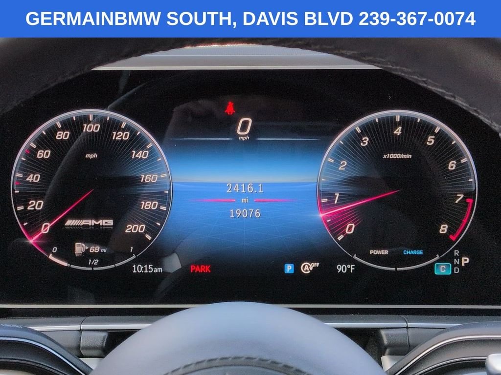 Used 2024 Obsidian Black Metallic Mercedes-Benz GLE 63 S AMG® image 31