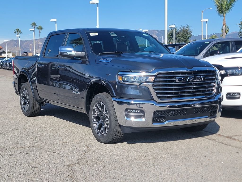 New 2026 Forged Blue Metallic Exterior Paint RAM Laramie image 1