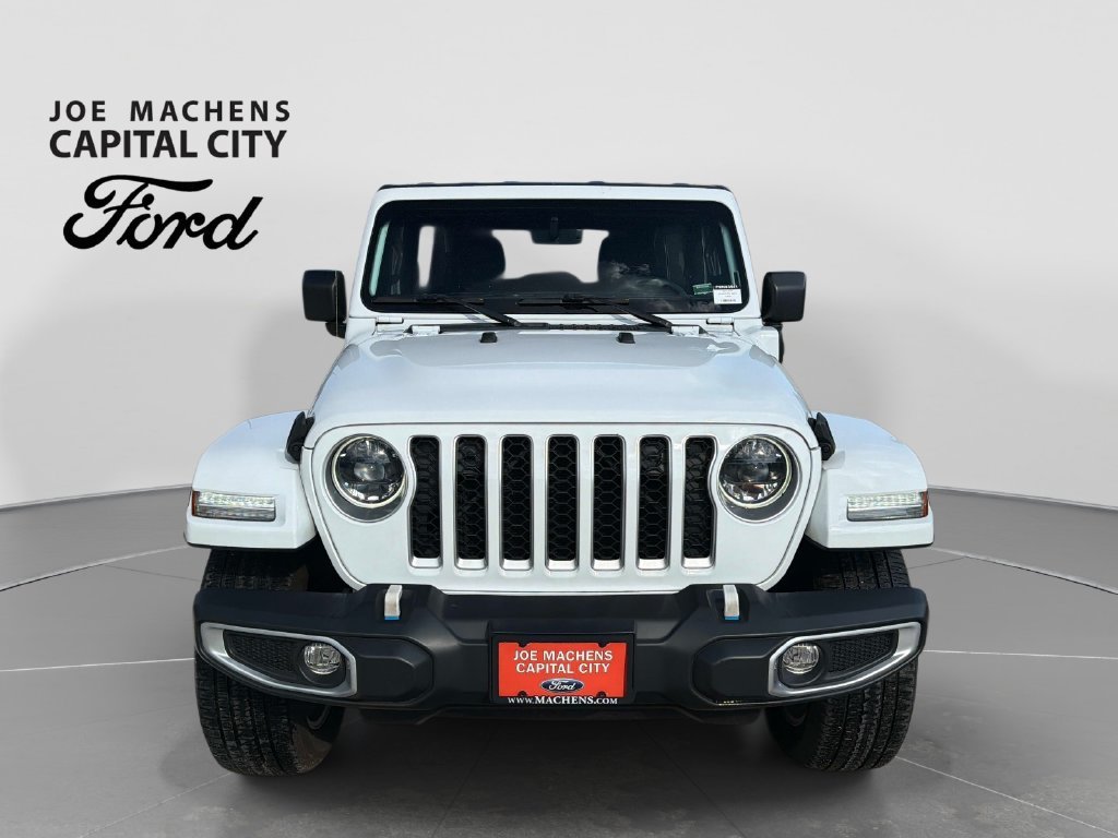 Used 2023 White Jeep Sahara 4xe image 10