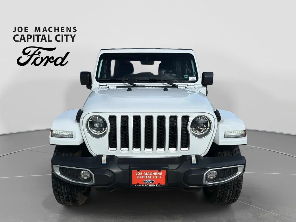 Used 2023 White Jeep Sahara 4xe image 10
