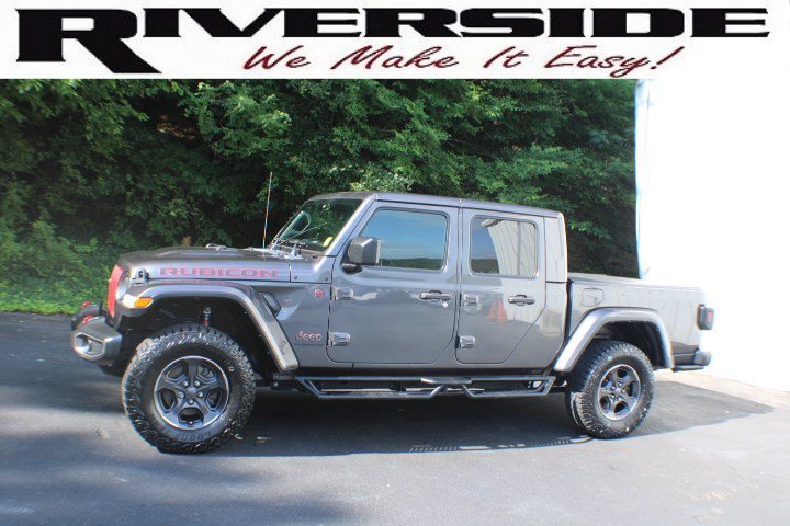 Used 2022 Granite Crystal Metallic Clearcoat Jeep Rubicon image 4