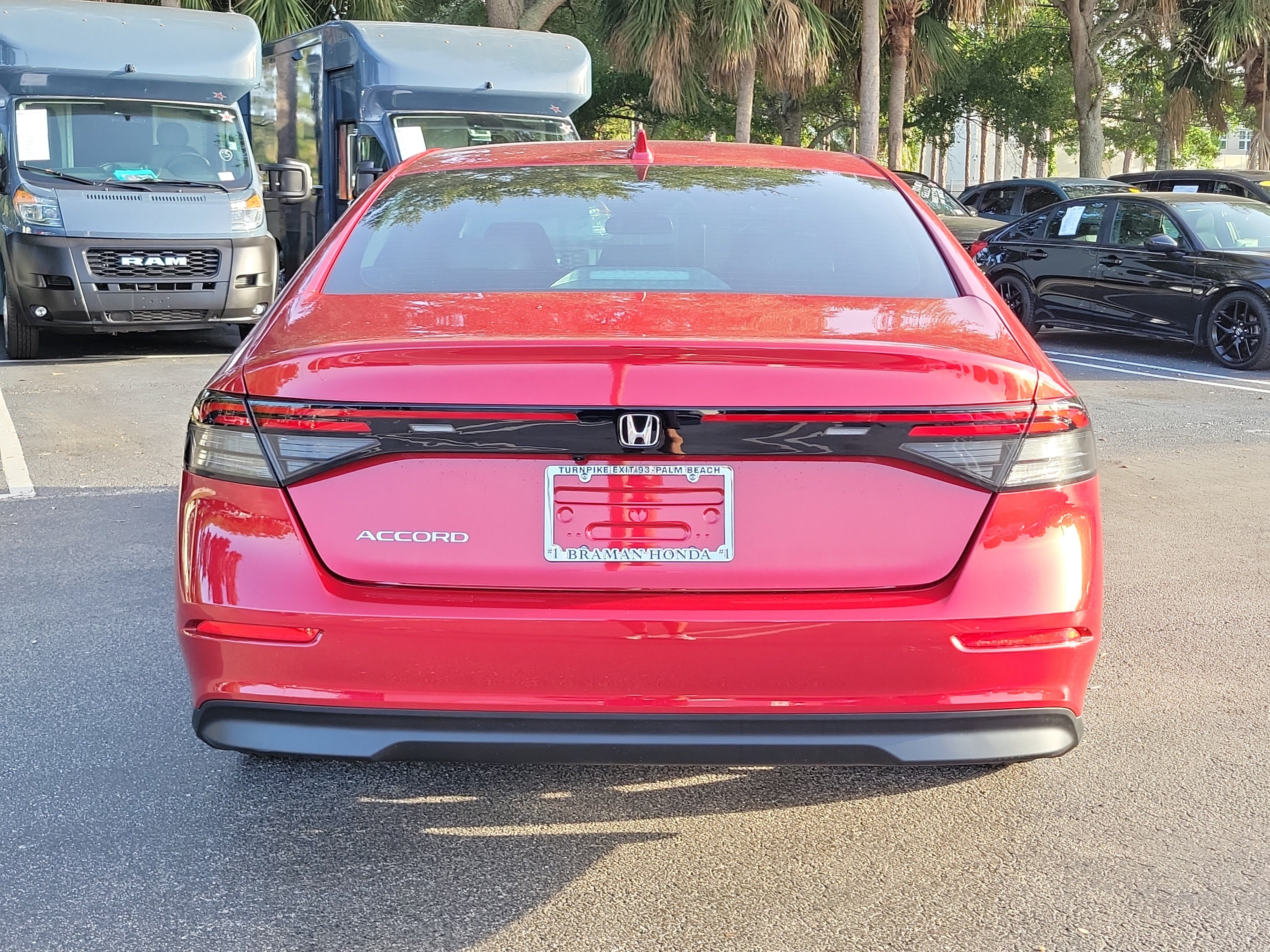 New 2026 Radiant Red Metallic Honda LX image 5