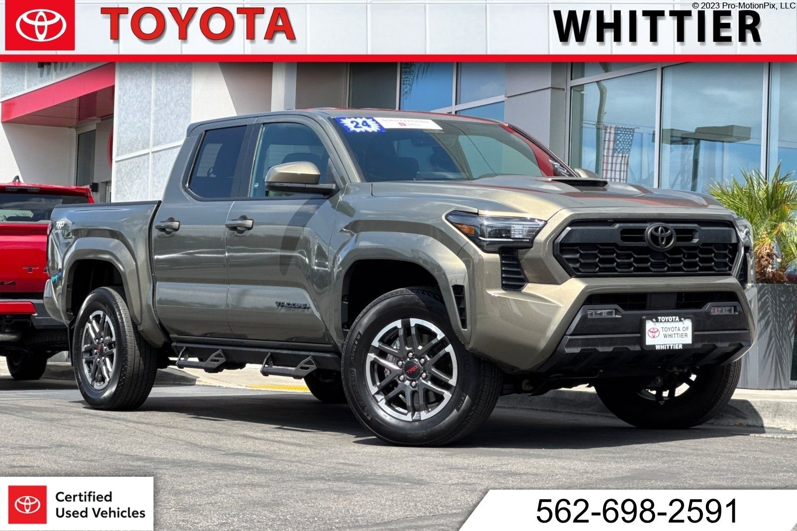 Certified Used 2024 Brown Toyota TRD Sport image 1