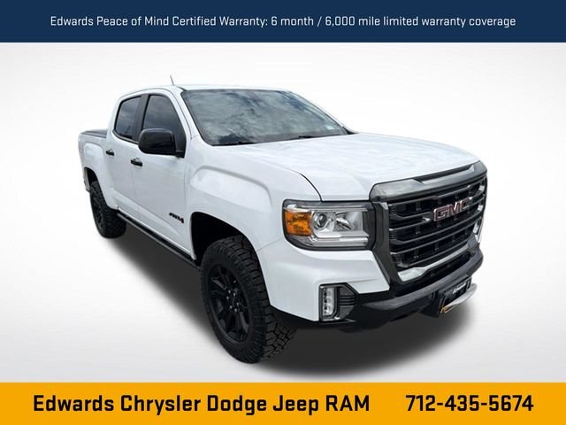 Used 2022 White GMC AT4 w/Leather image 1