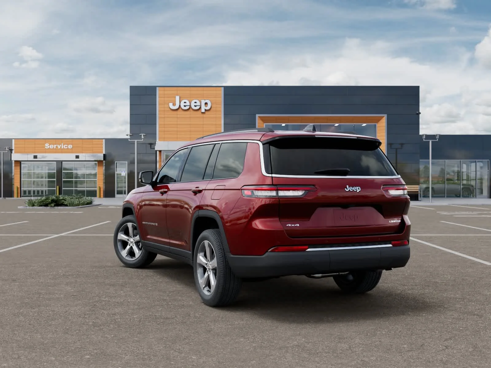 New 2026 Velvet Red Pearlcoat Jeep Limited image 3