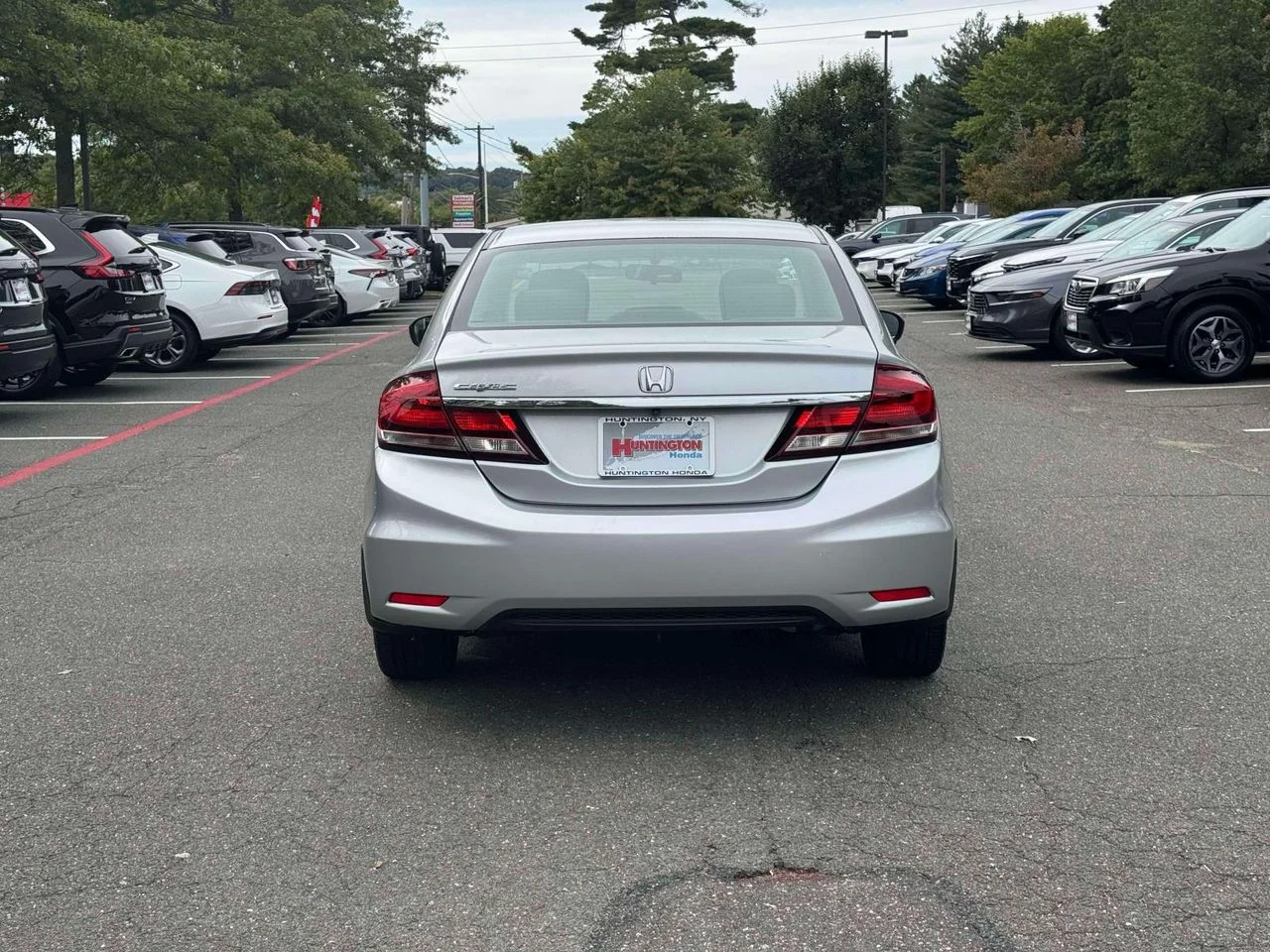 Certified Used 2015 Alabaster Silver Metallic Honda EX-L image 6