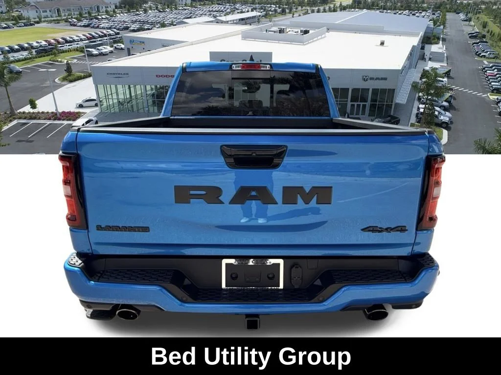 New 2026 Hydro Blue Pearl-Coat Exterior Paint RAM Laramie image 5