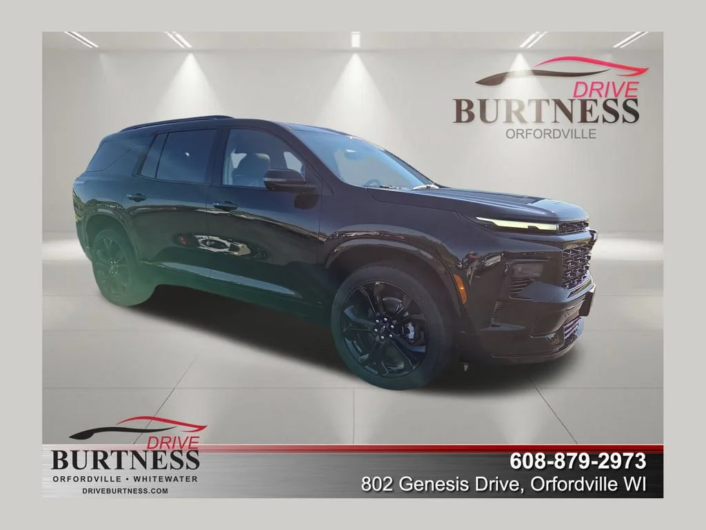 New 2027 Mosaic Black Metallic Chevrolet RS image 1