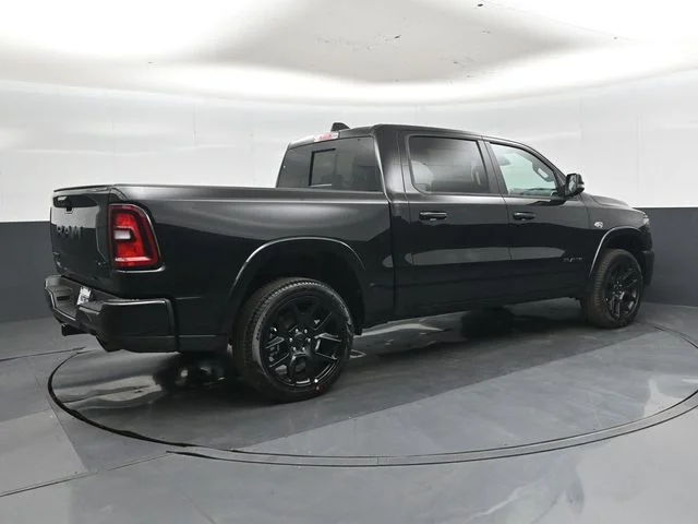 New 2026 Diamond Black Crystal Pearl-Coat Exterior Paint RAM Laramie image 3