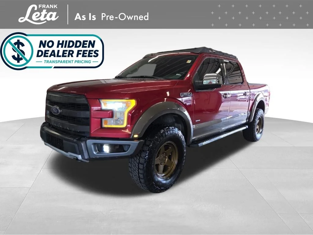 Used 2016 Red Ford Lariat image 1