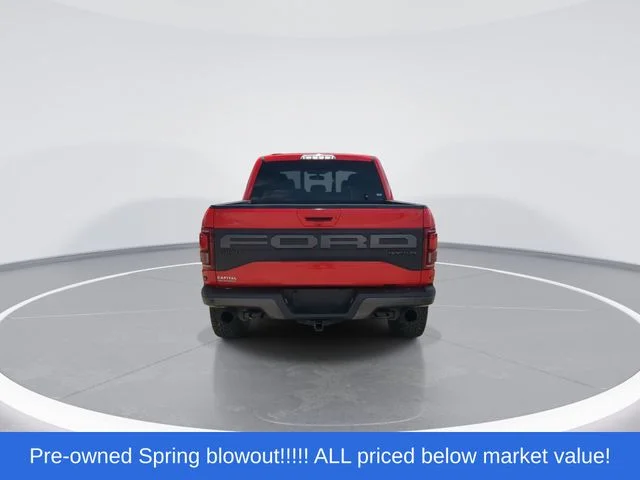 Used 2019 Red Ford Raptor image 7