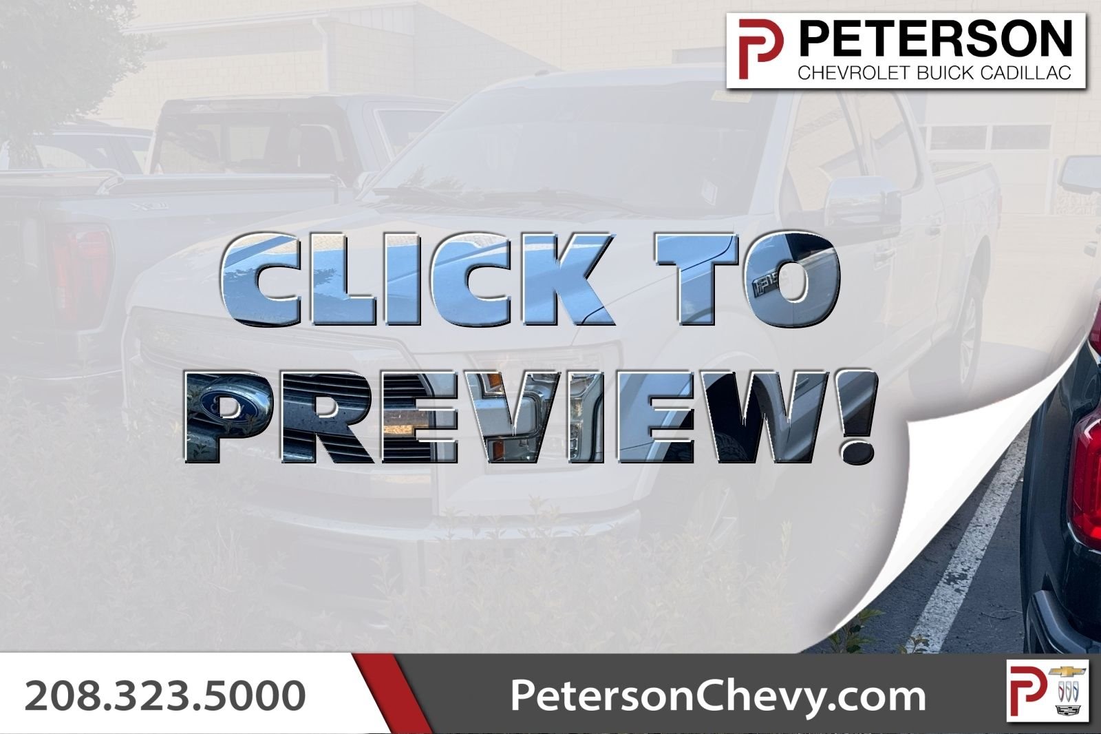Used 2016 White Ford Lariat image 1