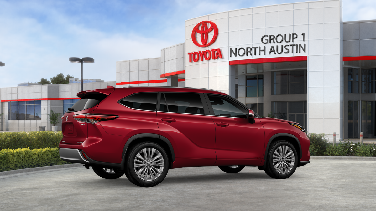 New 2026 Ruby Flare Pearl Toyota Hybrid Platinum image 11