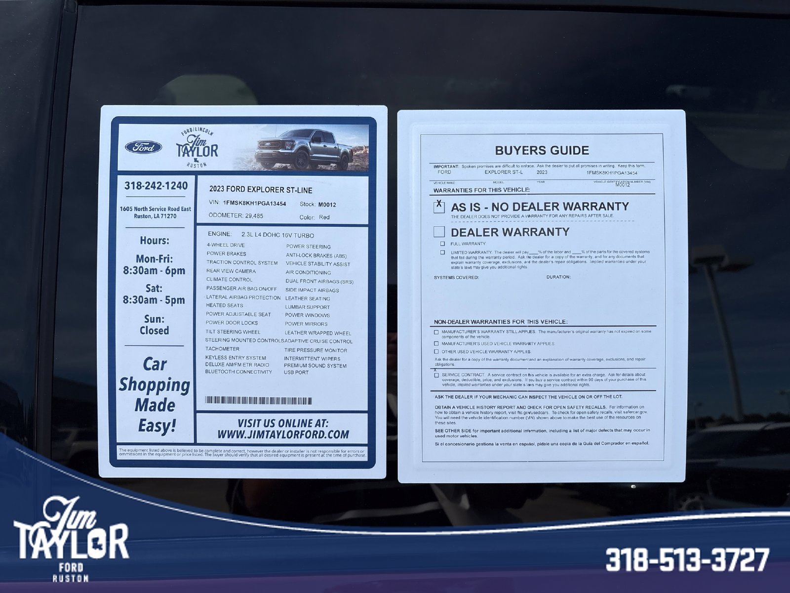 Used 2023 Red Ford ST-Line image 35