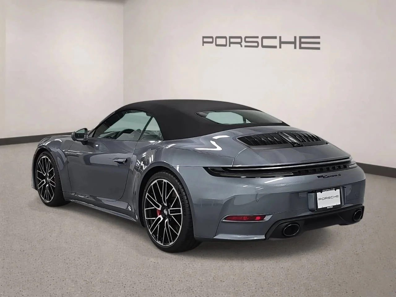 New 2026 Vanadium Grey Metallic Porsche Carrera S Cabriolet image 3