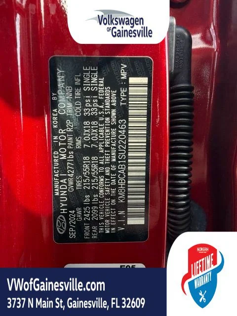 Used 2025 Ultimate Red Metallic Hyundai SEL image 30