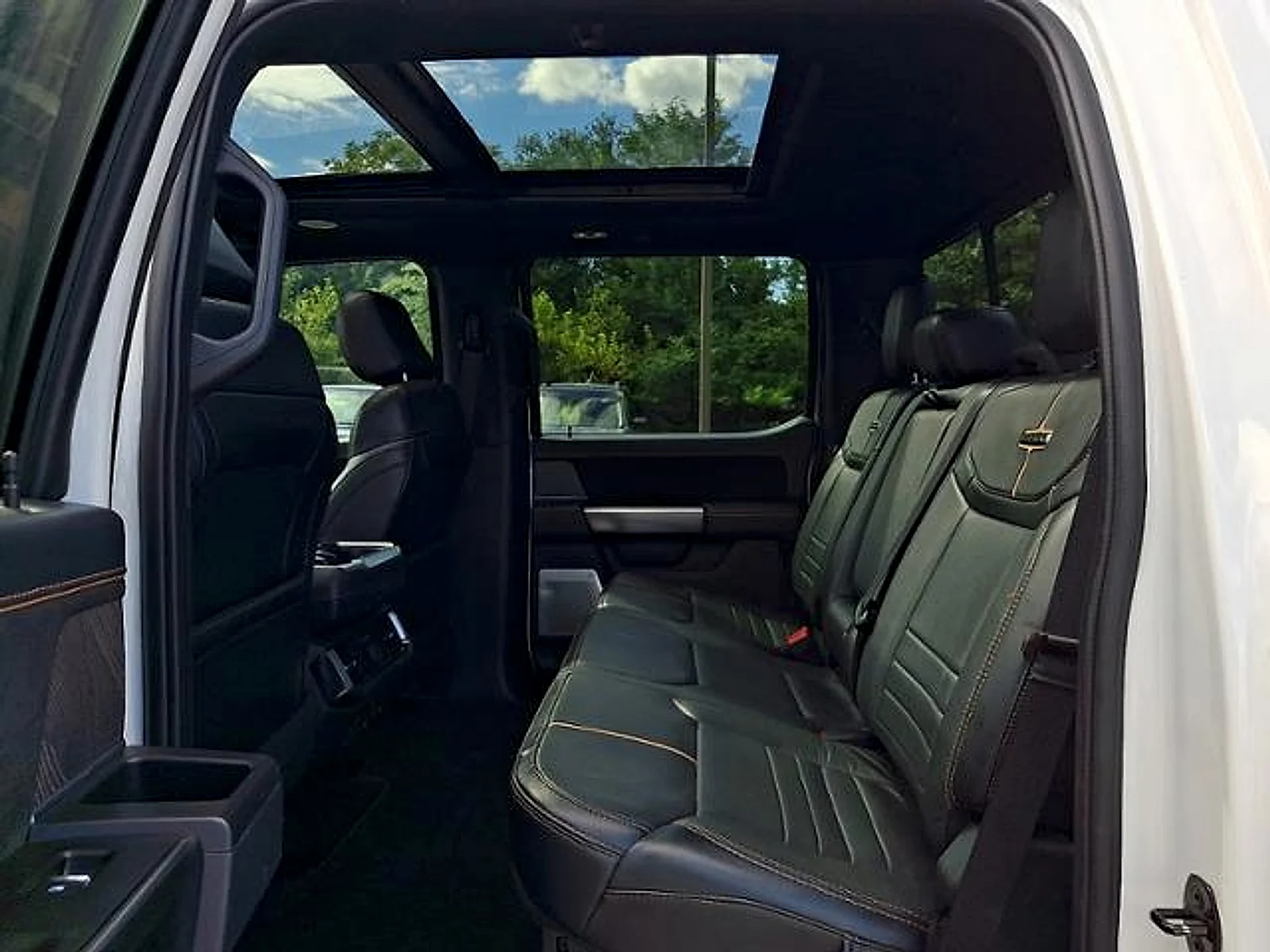 Used 2023 Star White Metallic Tri-Coat Ford Platinum image 11