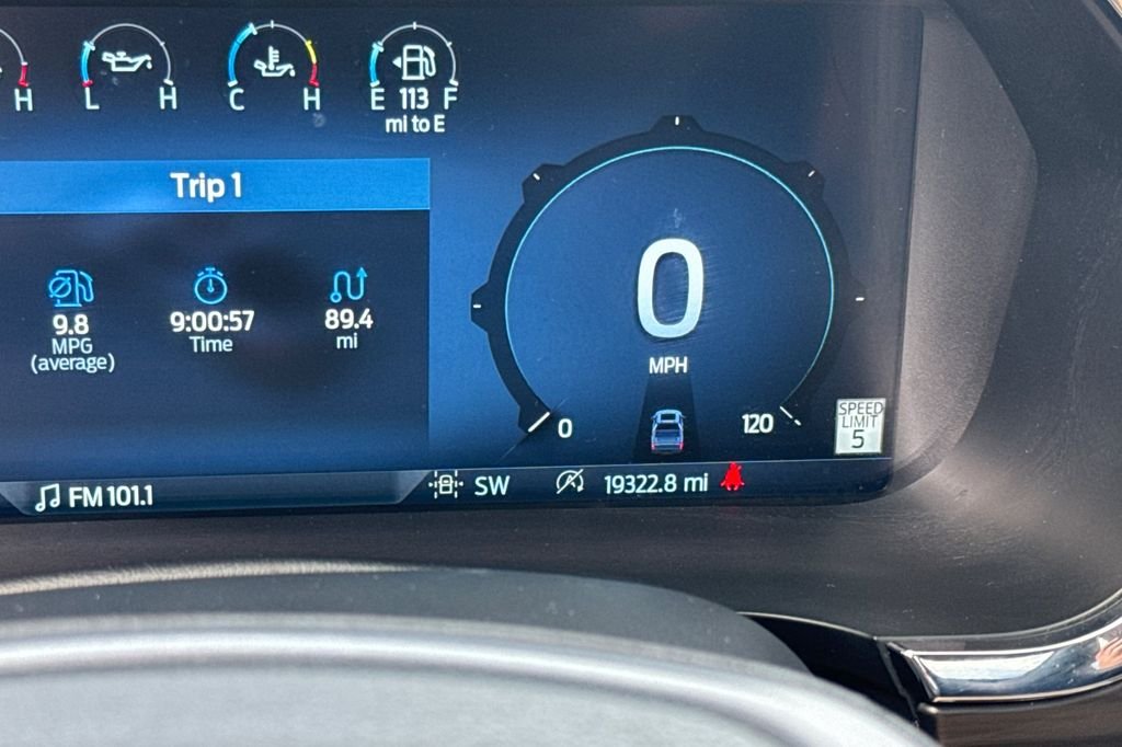 Used 2024 Blue Ford Lariat image 27