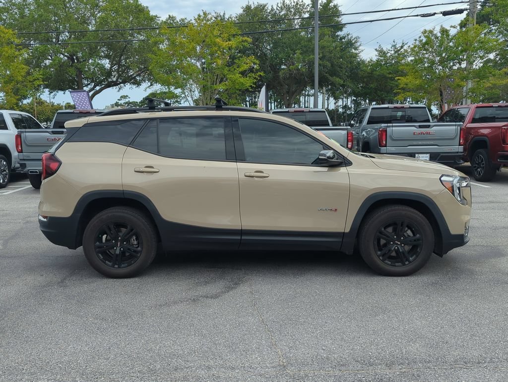 Used 2022 Desert Sand Metallic GMC AT4 image 7