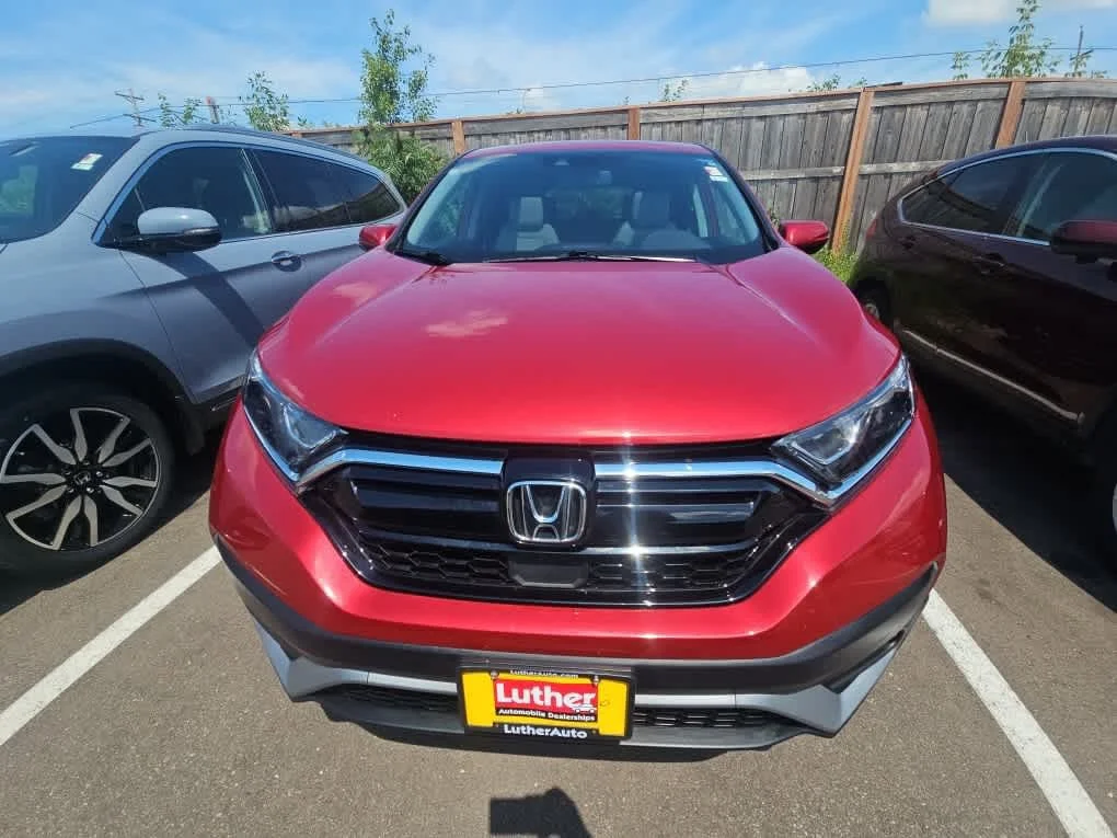 Certified Used 2021 Radiant Red Metallic Honda EX-L image 2