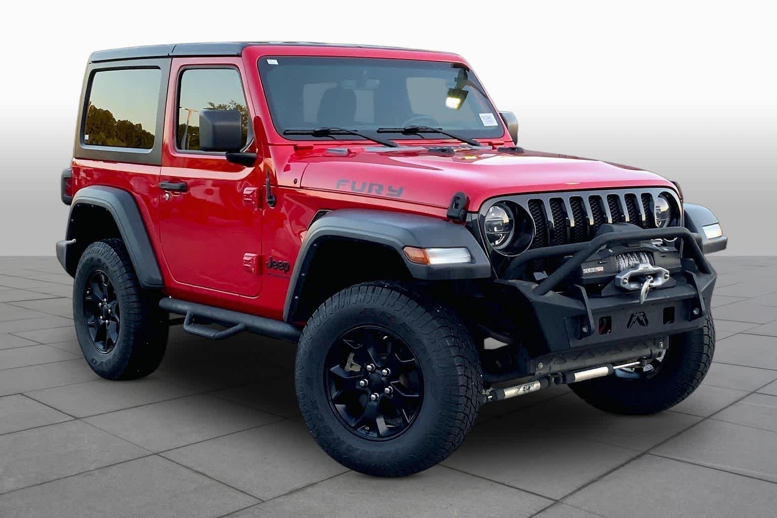 Used 2021 Firecracker Red Clearcoat Jeep Willys image 3