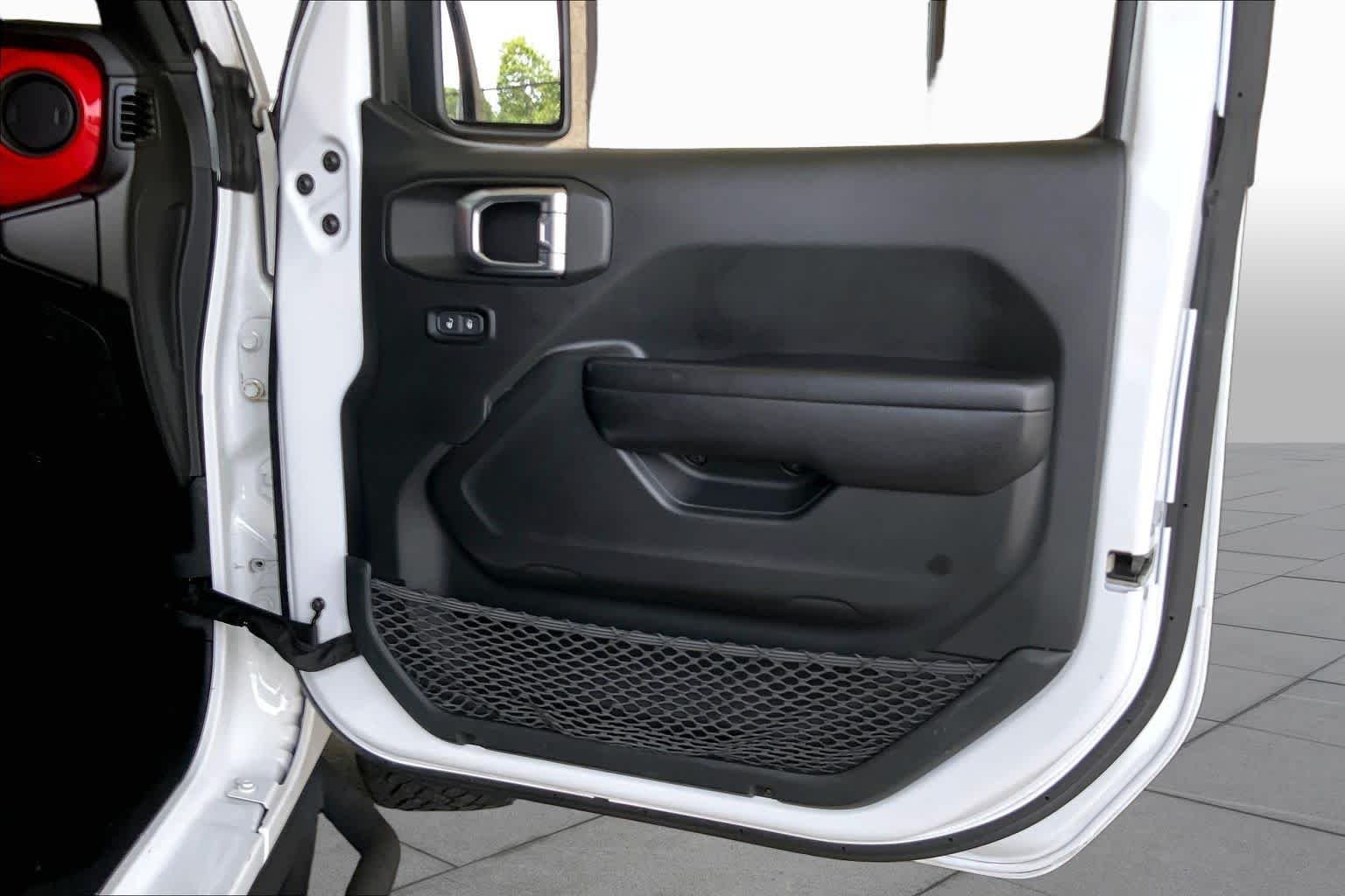 Used 2021 Bright White Clearcoat Jeep Unlimited Willys Sport image 22