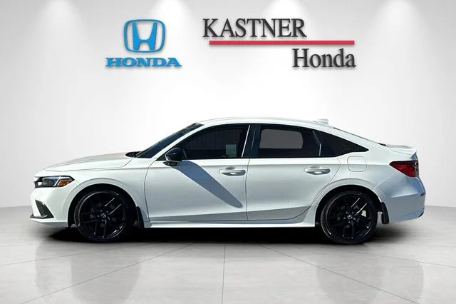 Certified Used 2024 Platinum White Pearl Honda 2.0L 4D SPORT image 9