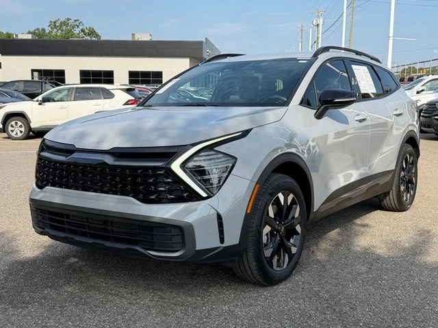 Certified Used 2024 Gray Kia X-Line image 9