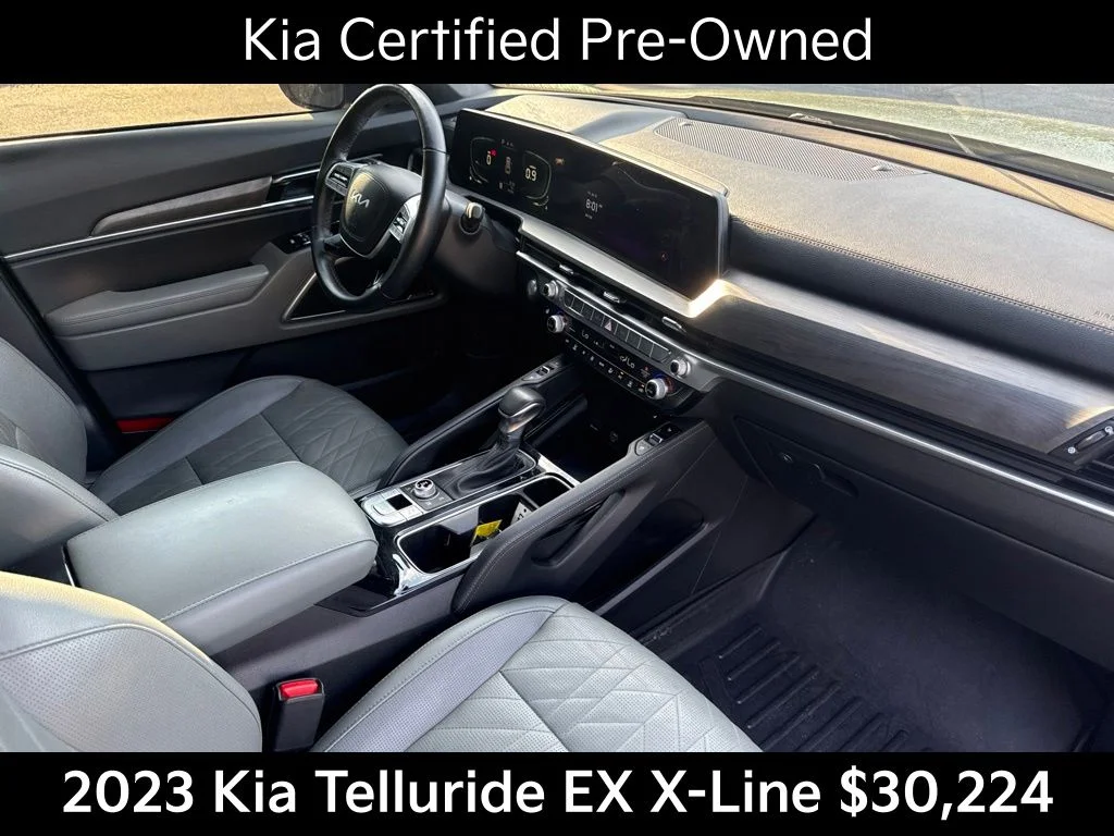 Certified Used 2023 Green Kia EX X-Line image 19