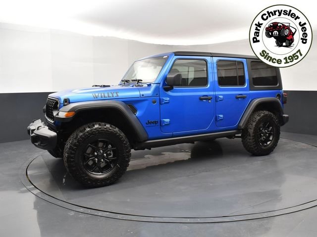 New 2026 Hydro Blue Pearlcoat Jeep Willys image 3