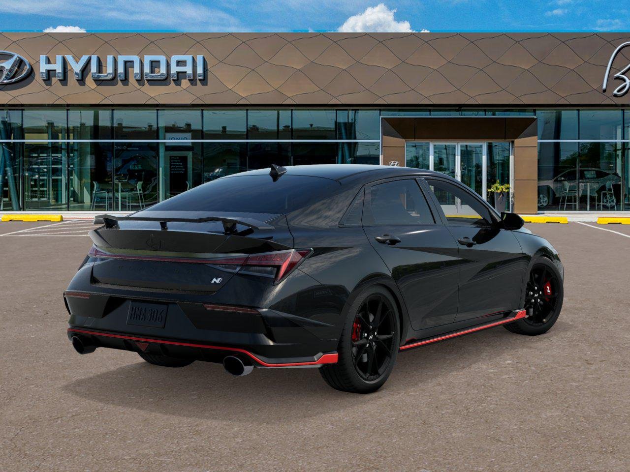 New 2026 Abyss Black Hyundai Base image 4