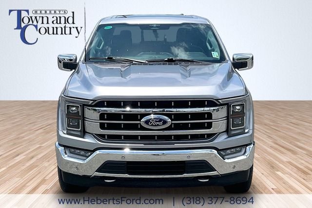 Used 2023 Iconic Silver Metallic Ford Lariat image 3