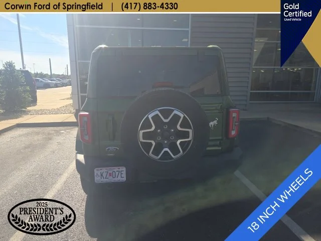 Certified Used 2025 Eruption Green Metallic Ford Outer Banks image 7