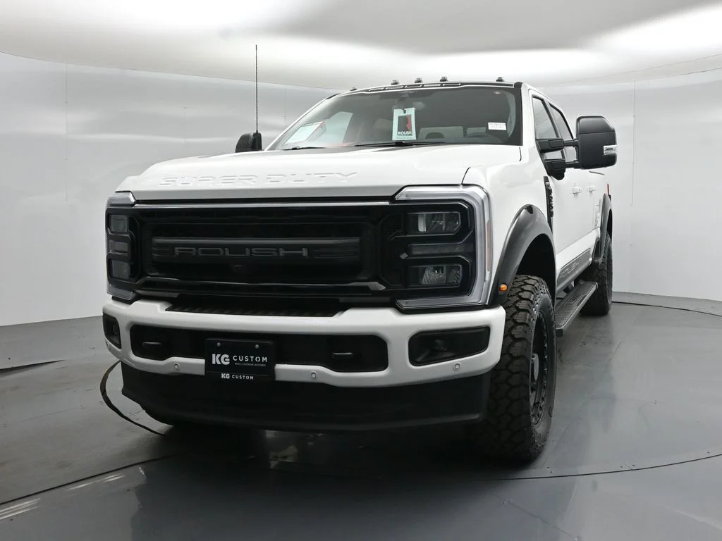 New 2026 Star White Metallic Tri-Coat Ford Lariat image 54