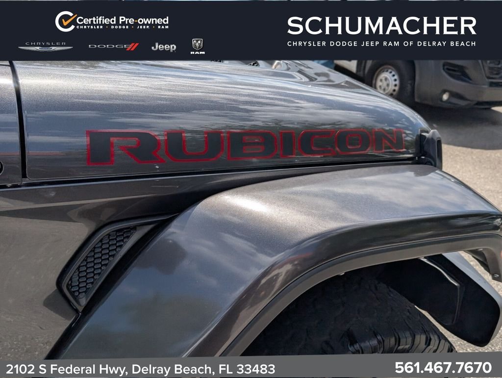 Used 2022 Gray Jeep Rubicon image 15