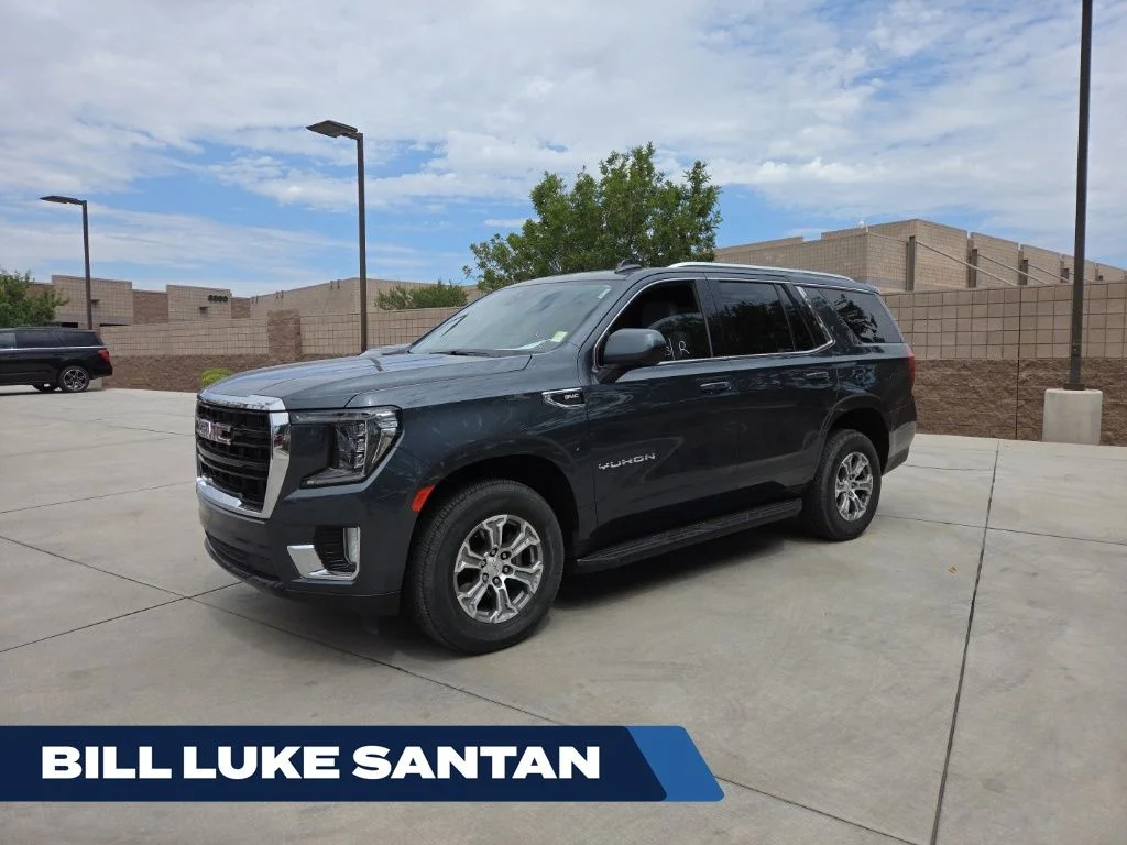 Used 2021 Blue GMC SLE image 1
