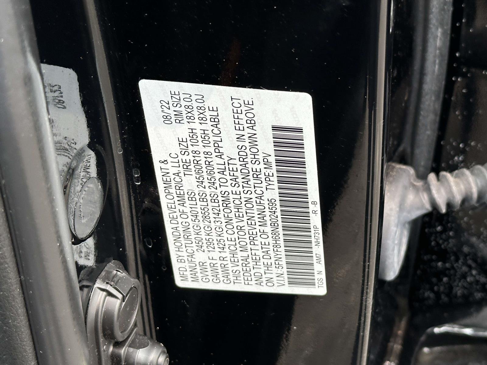 Used 2022 Black Honda TrailSport image 18