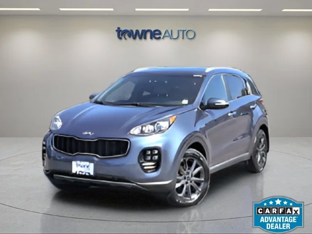 Used 2018 Blue Kia EX image 1