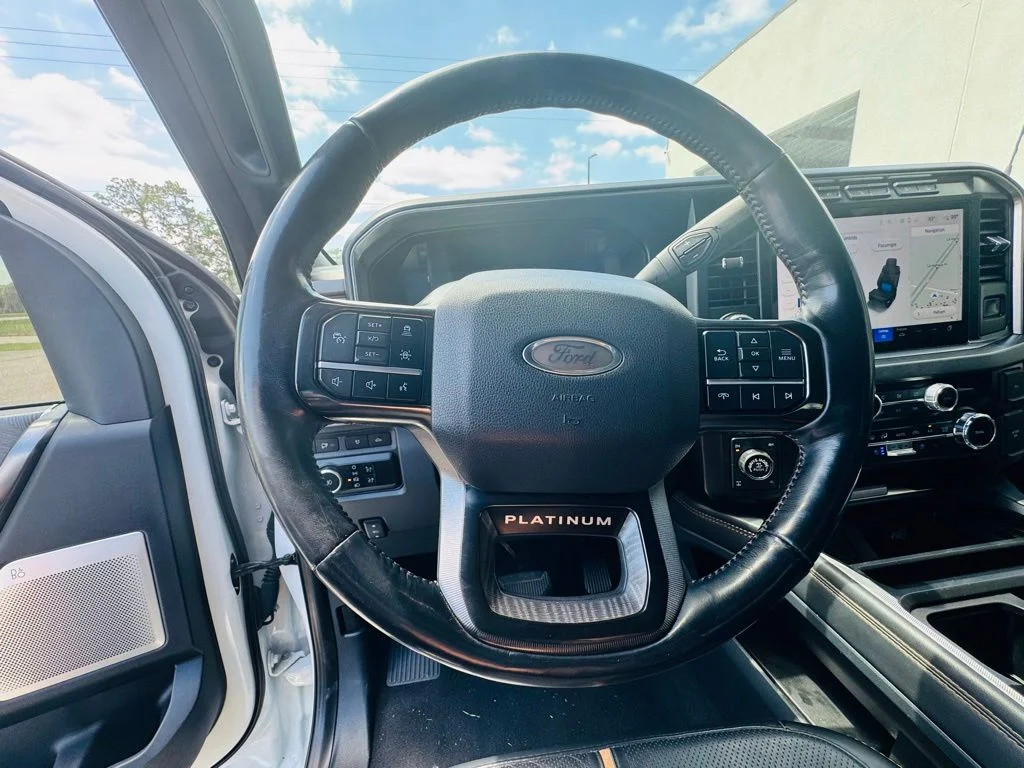 Used 2024 White Ford Platinum image 13
