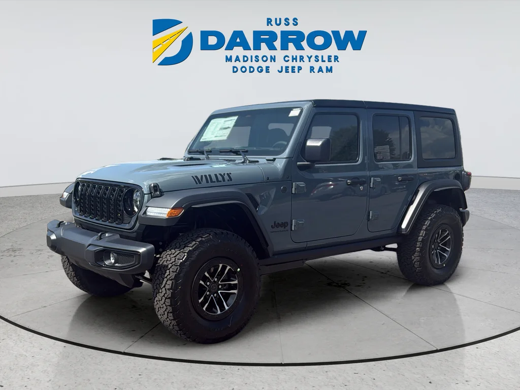 New 2026 Gray Jeep Willys image 1
